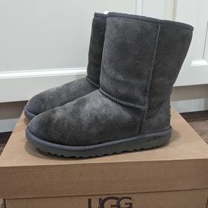 Ugg classic short gray boots